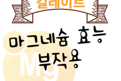 킬레이트 마그네슘 효능과 특징, 부작용